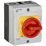 Переключатель кулачковый 10А (сх. 54)в боксе закрытая рукоятка авар. IEK MI-CS22-010-054