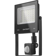 Прожектор светодиодный 90 687 OFL-02-50-6.5K-BL-IP65-LED 50Вт 6500К IP65 4000лм с датчиком движения черн. ОНЛАЙТ 90687