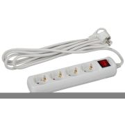 Удлинитель 4х3м с заземл. 16А IP20 U-4es-3m-3х1 ПВС 3х1 с выкл. Эра Б0028381